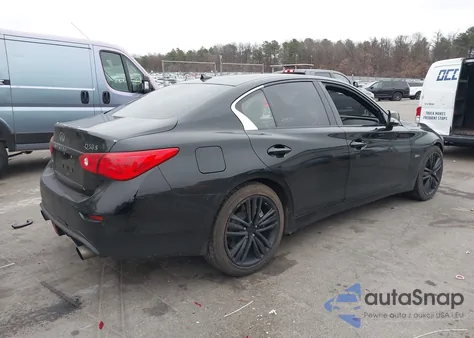 2017 Infiniti Q50 3.0T Premium/3.0T Signature Edition/3.0T Sport from USA, damaged, VIN JN1EV7AR3HM837166